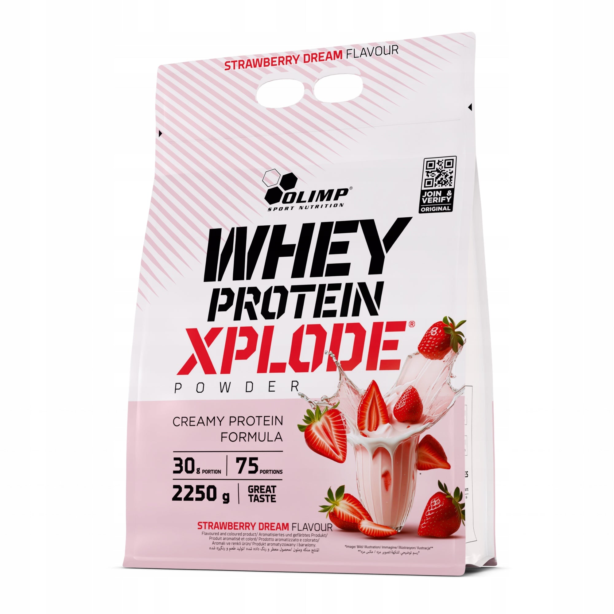 OLIMP WHEY PROTEIN XPLODE POWDER 2250g PROTEIN SUPPLEMENT WPC WHEY Packaging status original