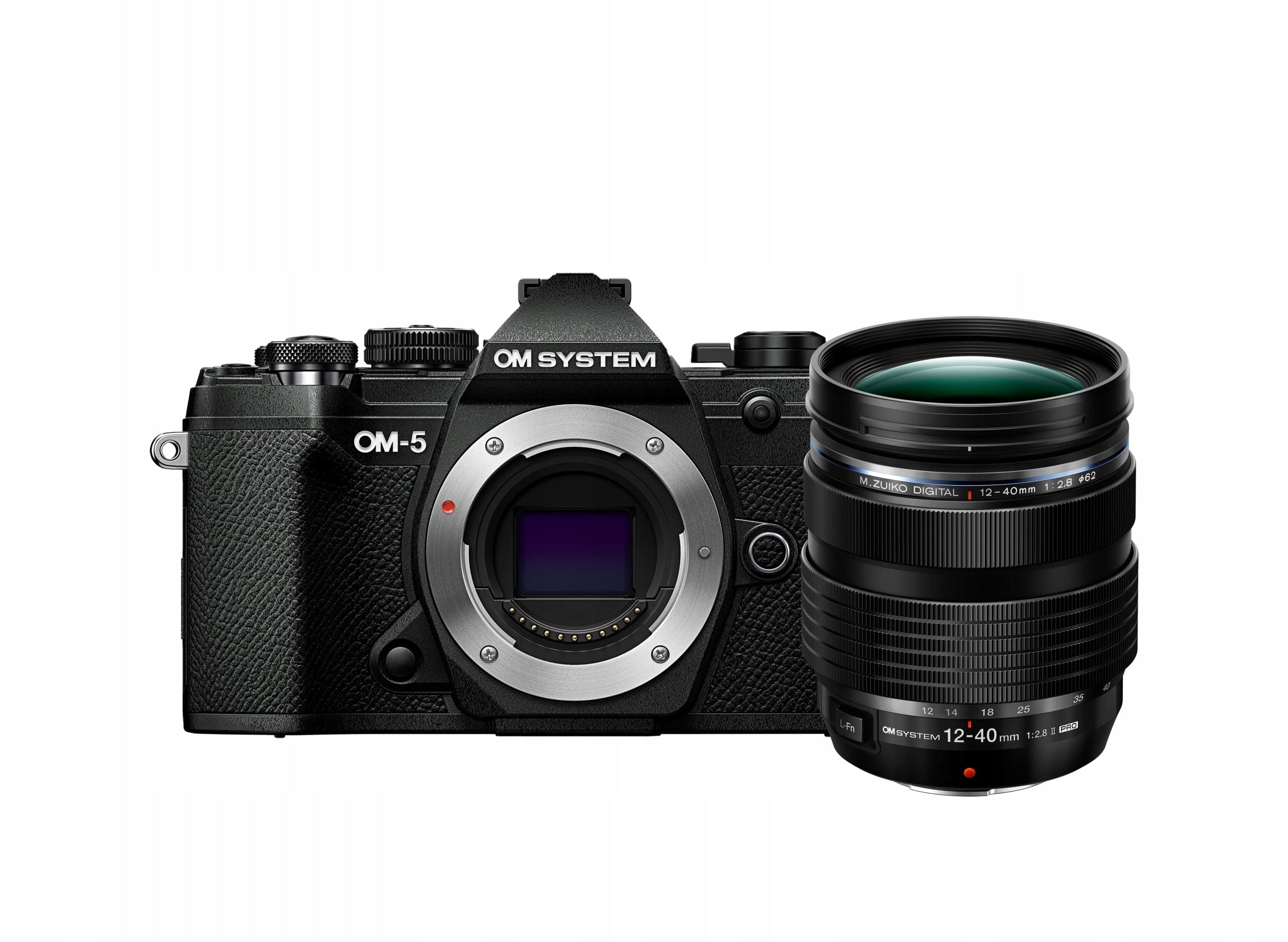 OM SYSTEM OM-5 Micro Four Thirds System Camera with M.Zuiko Digital ED Lens