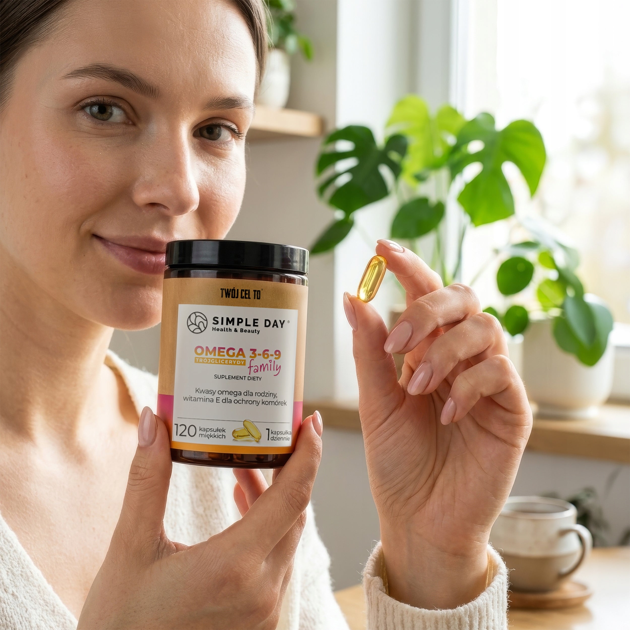 OMEGA 3-6-9 FAMILY Fish oil + linseed + sunflower Vitamin E 120 KAPS Name other