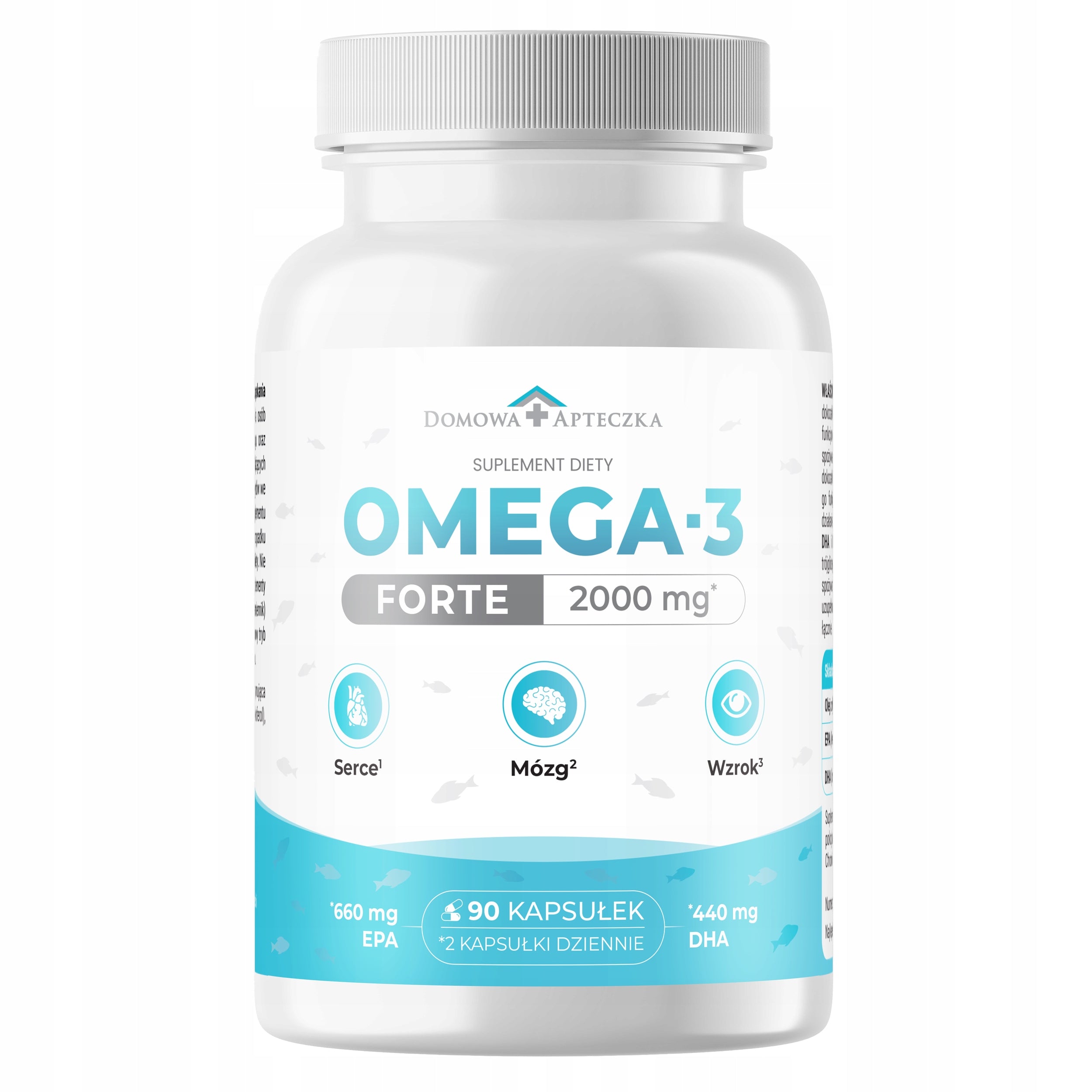 OMEGA 3 FORTE 2000 MG TRIGLYCERIDES IMMUNITY HEART VISION MEMORY BRAIN