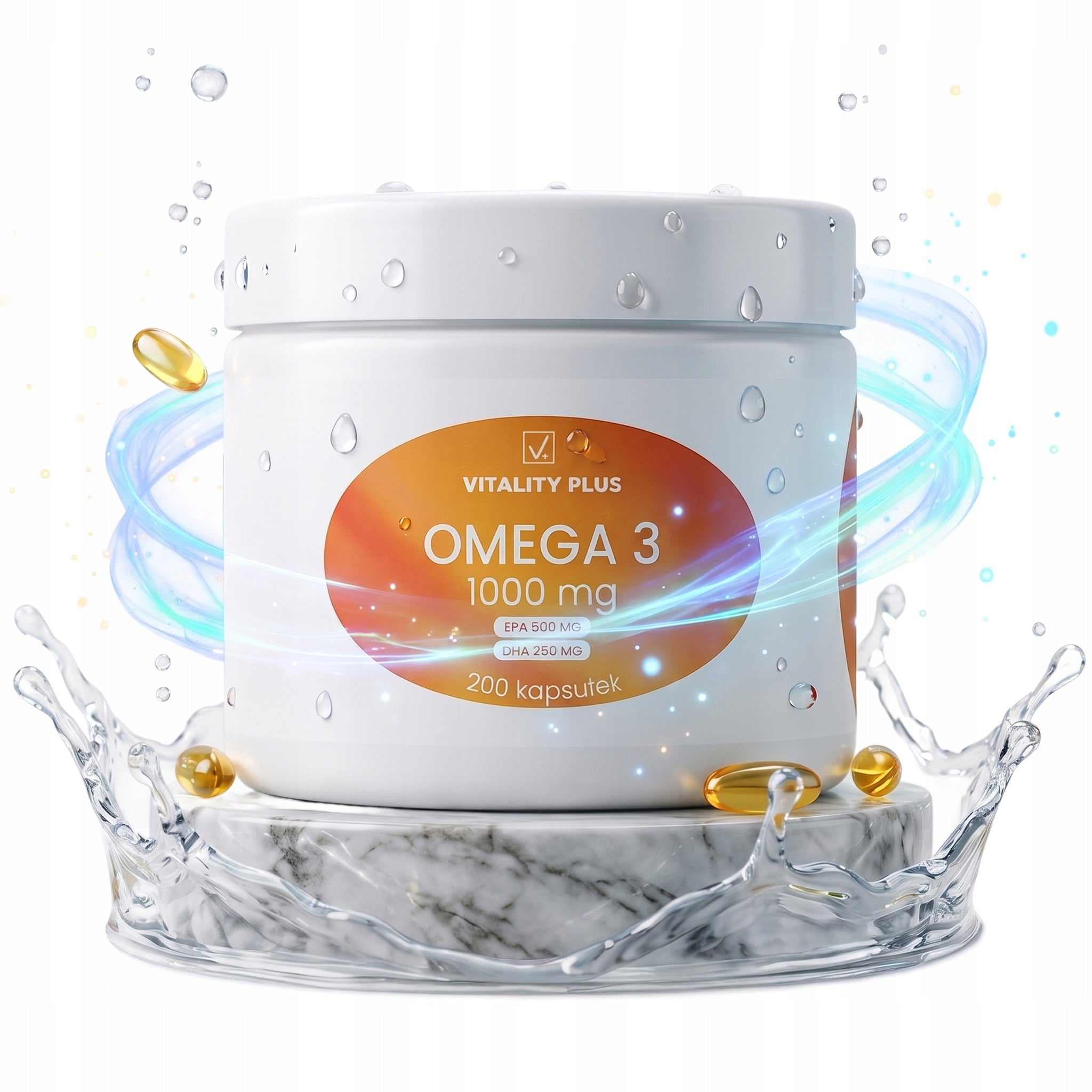 OMEGA 3 TRIGLYCERIDES 1000 mg - EPA 500 mg DHA 250 mg - Fatty acids