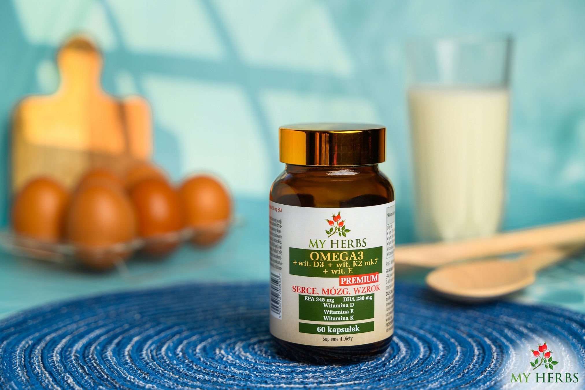 OMEGA 3 + WIT D3 + WIT K2 MK7 + WIT E Gold Omega 3 PREMIUM 60 KAPS Name other