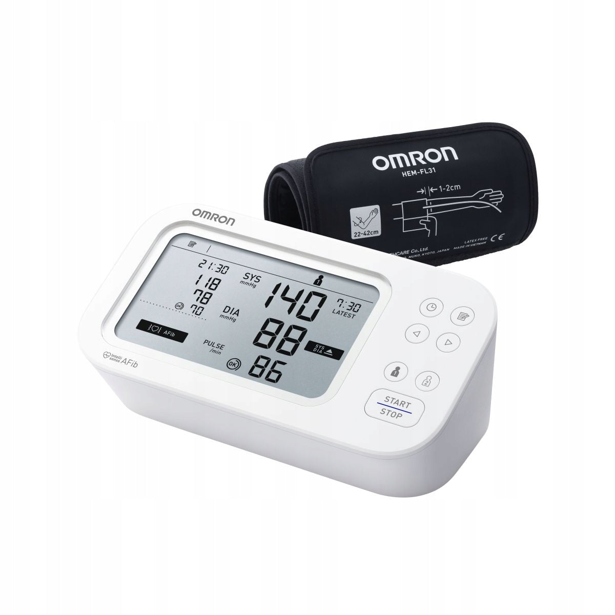 OMRON M6 Comfort ARRHYTHMIA AFib Blood Pressure Monitor Detects Atrial Flicker Medical device yes