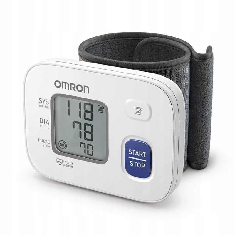 OMRON RS2 HEM-6161-D Wrist blood pressure monitor, IHB, memory 30 measurements