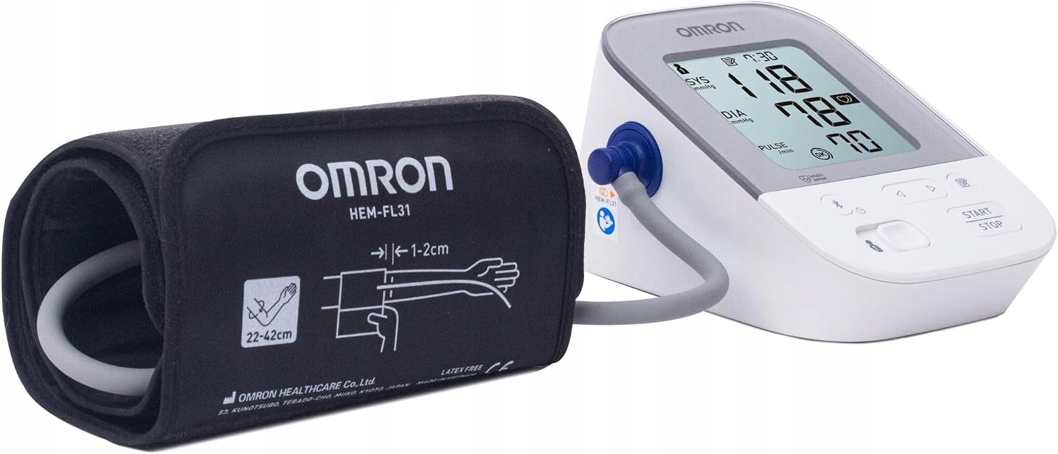 OMRON X4 Smart Wireless Shoulder Blood Pressure Monitor White Medical device no