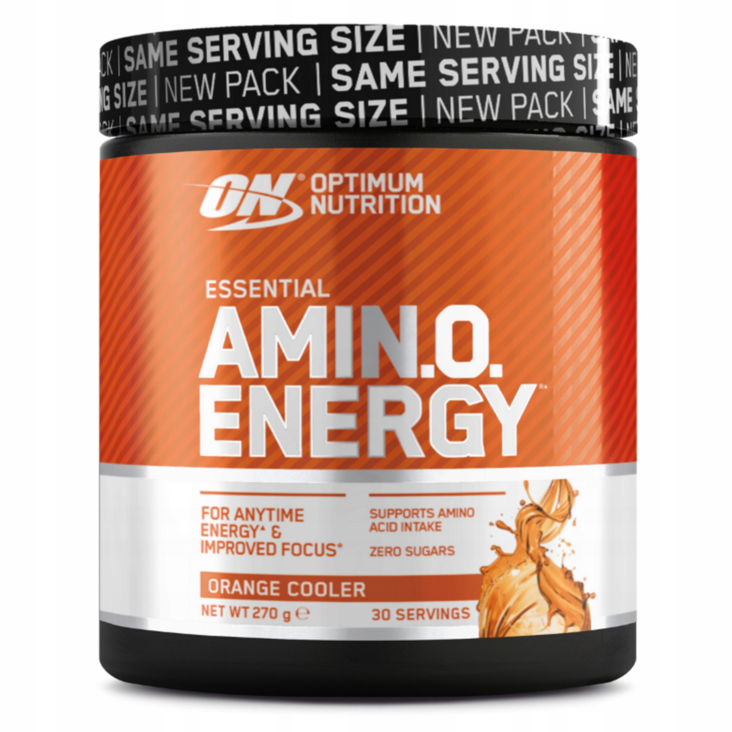 ON Amino Energy COMPLEX AMINO ACIDS EAA BCAA Pump 270g Orange Expiration date not specified