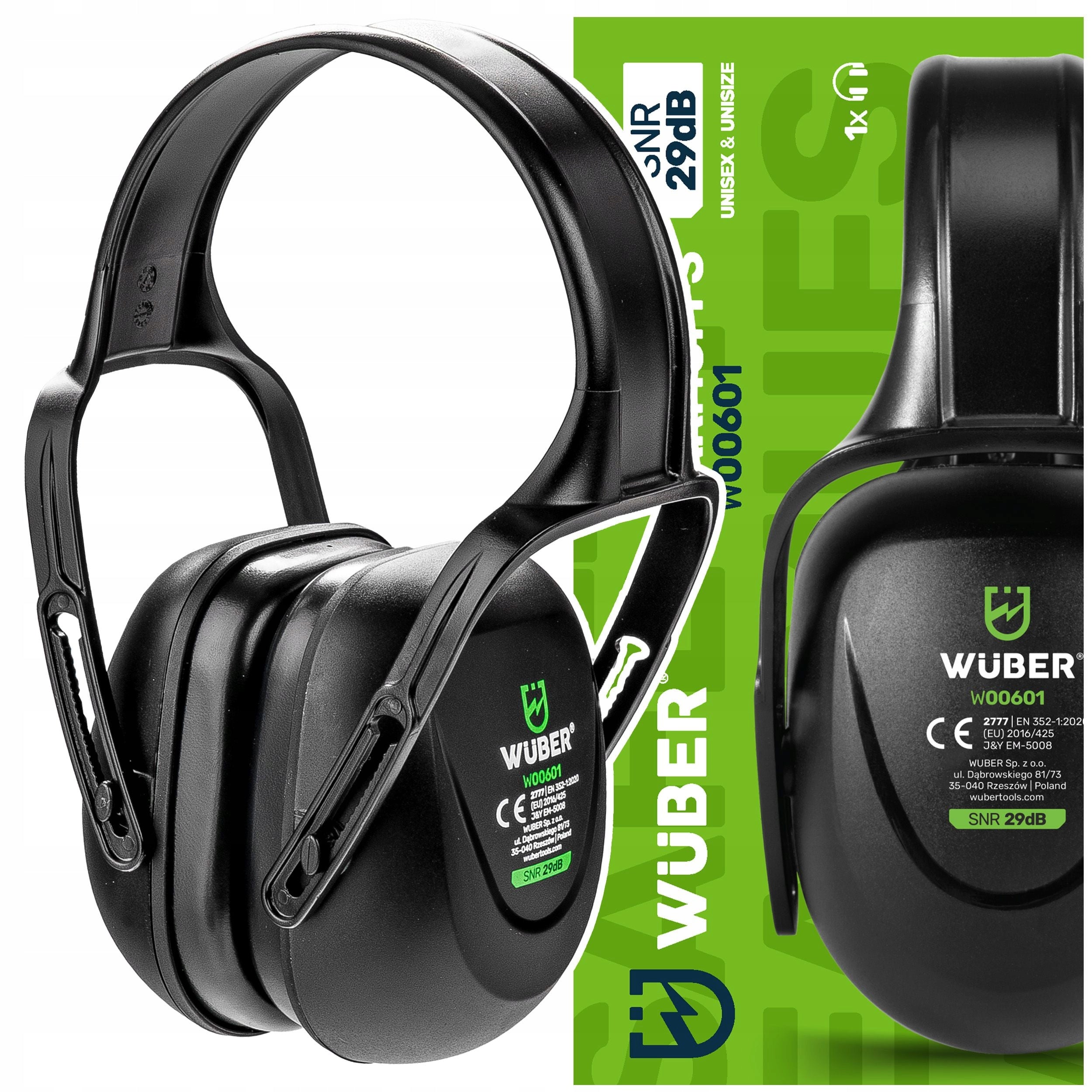 ON-EAR HEADPHONES SOUNDPROOFING PROTECTORS SNR29dB ANTI-NOISE ADJUSTMENT