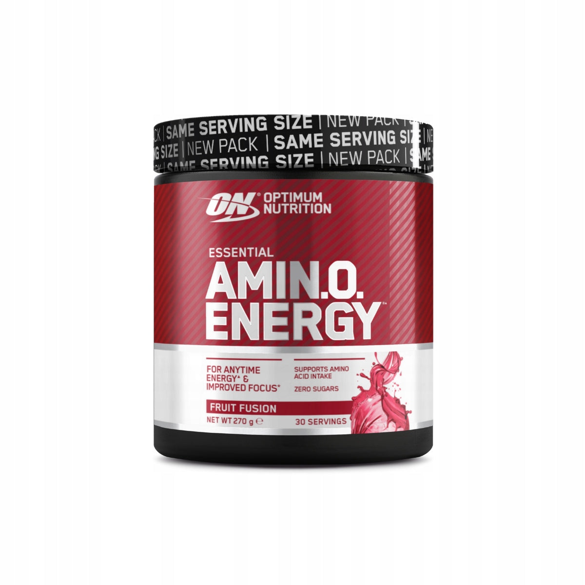 ON OPTIMUM Amino Energy COMPLEX AMINO ACIDS EAA BCAA Pump 270g Fruit Packaging status original