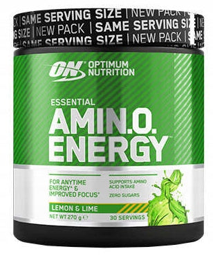 ON OPTIMUM Amino Energy COMPLEX AMINO ACIDS EAA BCAA Pump 270g Lemon