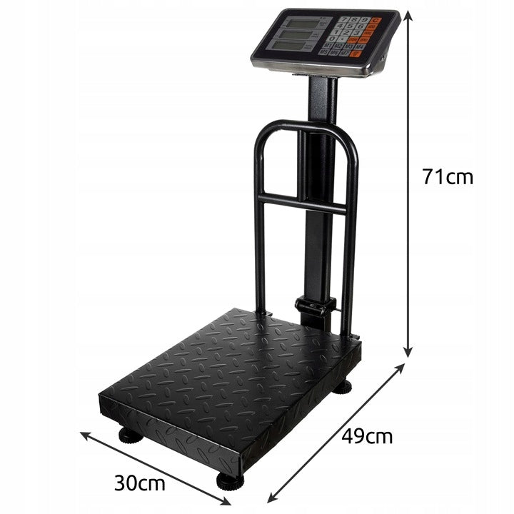 ONDRAGON Digitální skladová váha s LCD displejem - nosnost 150 kg Manufacturer code LEO