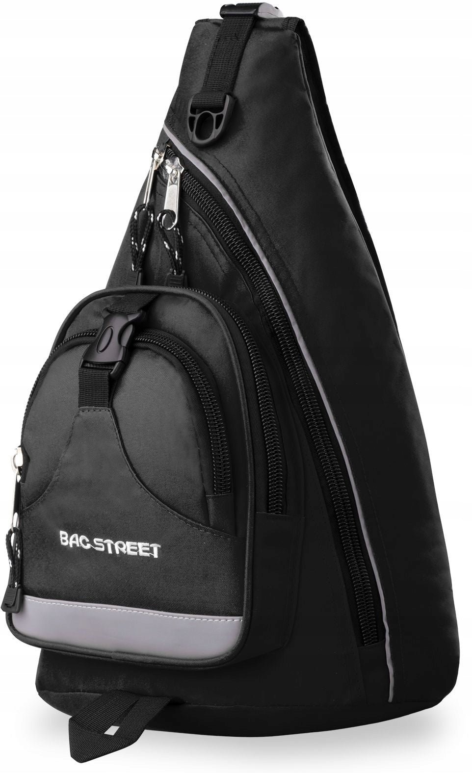 ONE SHOULDER HIKING SPORTS BACKPACK BUM BAG SOLID URBAN ROOMY Brand no brand