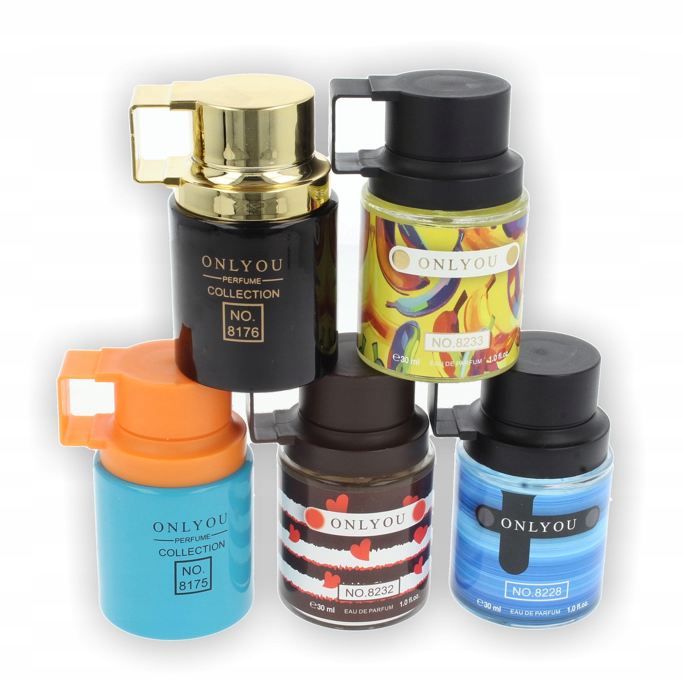 ONLYOU PERFUME EDP 30 ml - UNISEX EAU DE PARFUM Set of 5pcs