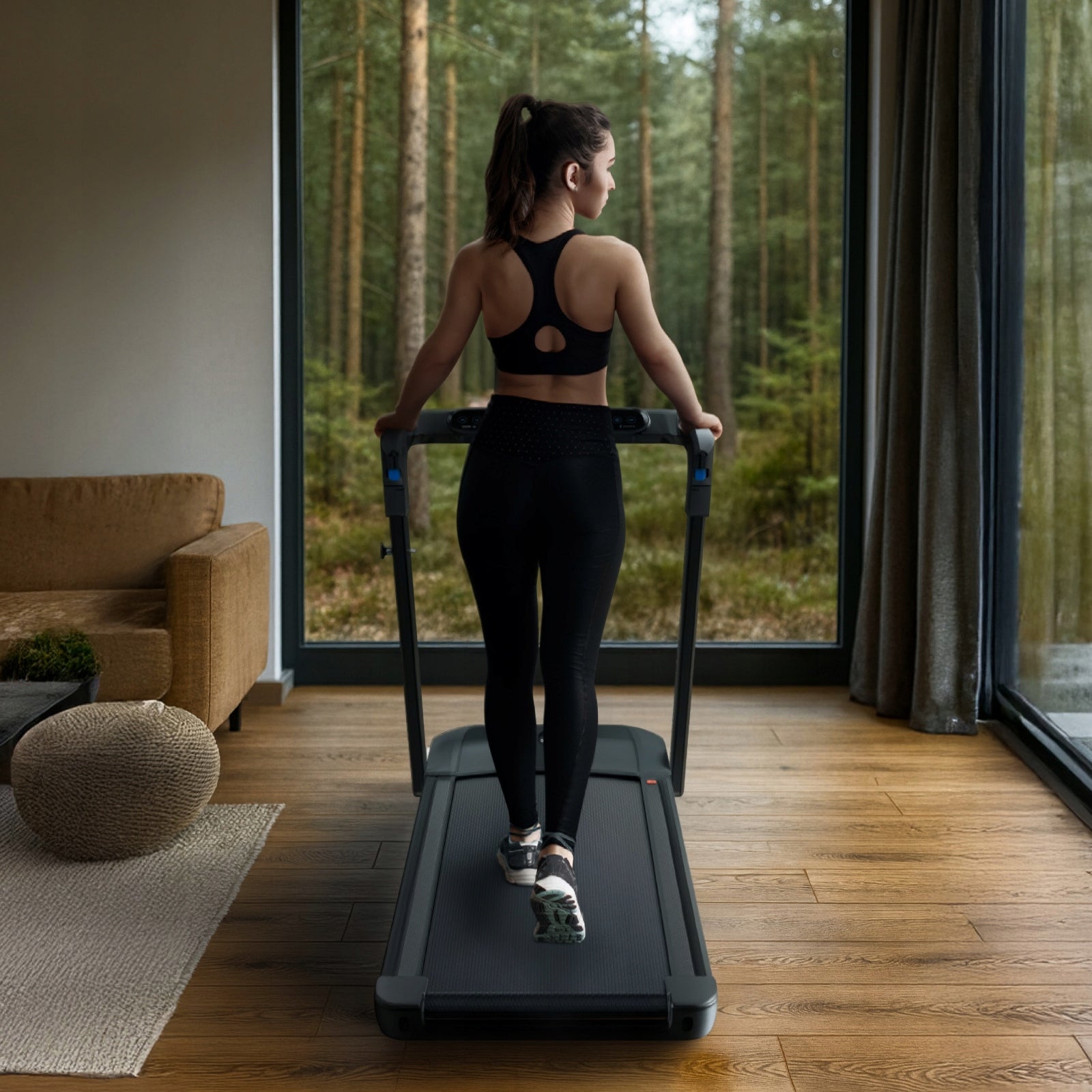 ONMAX Home electric treadmill STORM auto lift application PL, foldable Kind electric