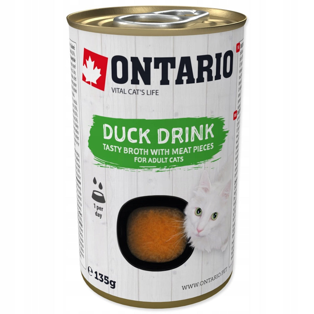 ONTARIO Duck Drink 135g cat drink with duck (213-55913)