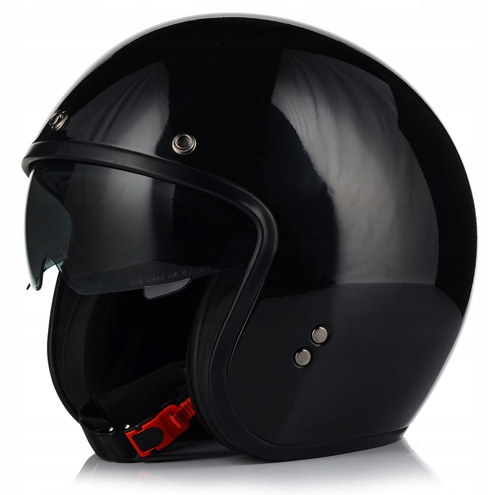 OPEN FACE MOTORCYCLE HELMET | VITO SPECJAL | CHOPPER CRUISER + VISOR + VISOR EAN (GTIN) 8720849935609