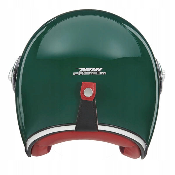 OPEN HELMET JET NOX NP106 HERITAGE SOLID GREEN M Manufacturer Nox