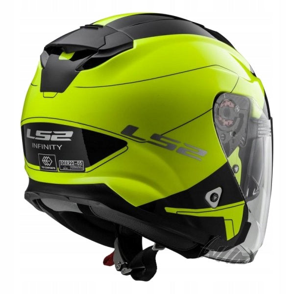 OPEN HELMET LS2 OF521 INFINITY BEYOND YELLOW S EAN (GTIN) 5907747785427