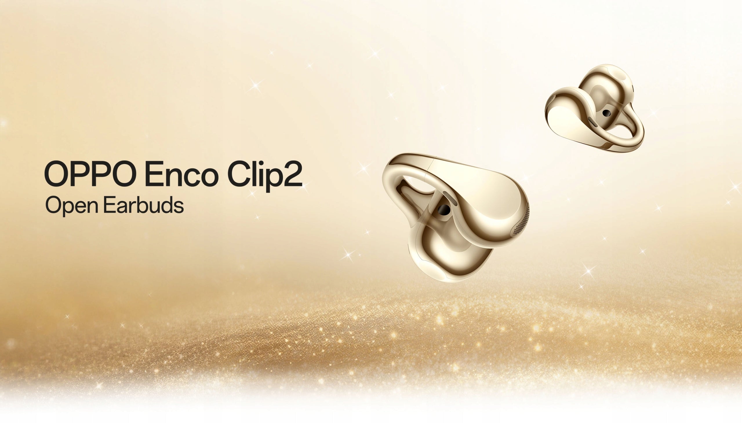 OPPO Enco Clip2 Gold Wireless Open Headphones Manufacturer code 6932169398480