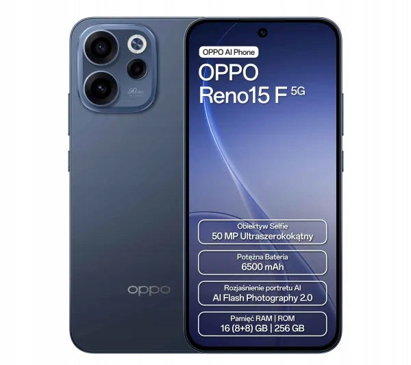 OPPO Reno15 F 5G 256GB Dark blue