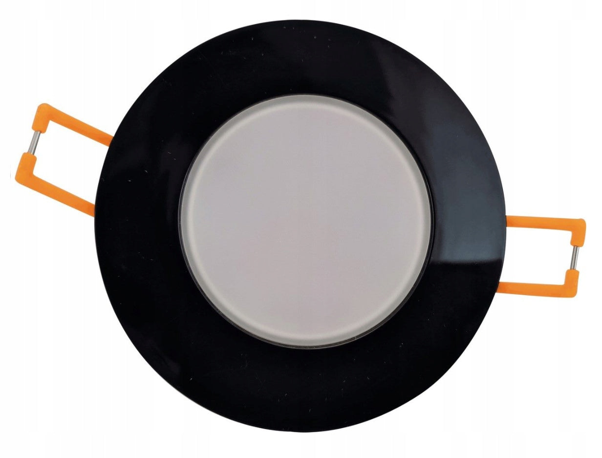 Greenlux įmontuojama LED lempa BONO-R juoda 5W NW, GXLL081