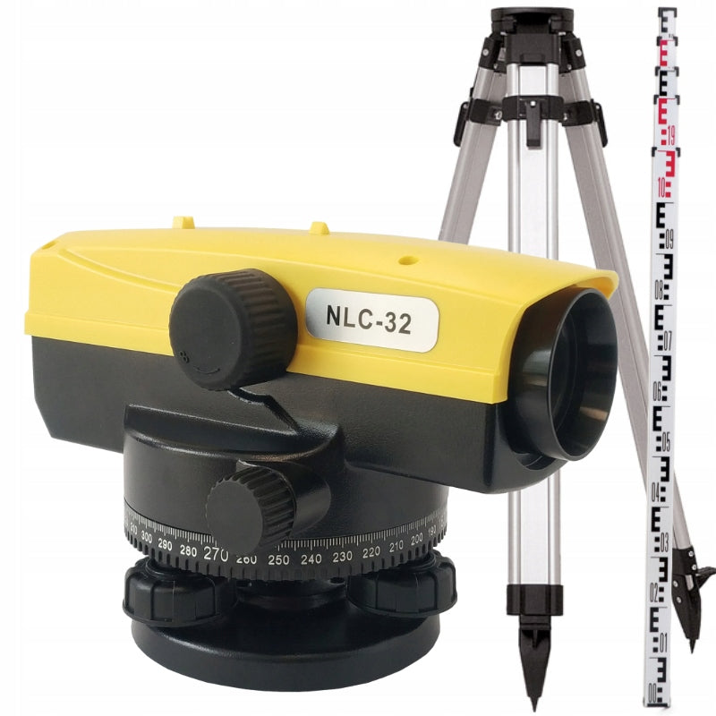 OPTICAL LEVELER NLC-32 SurvGeo 32x + TRIPOD + PATCH 5m LEVELING KIT EAN (GTIN) 5908216276996