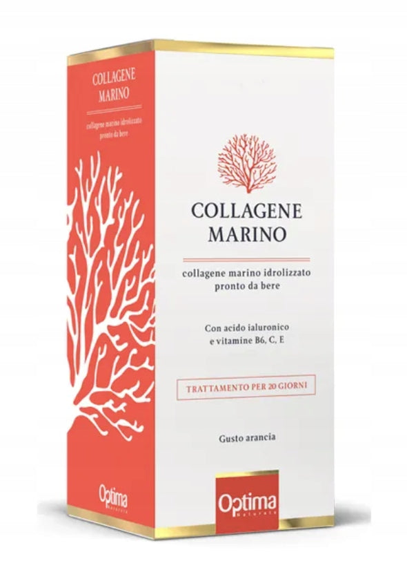 OPTIMA MARINE COLLAGEN 5000 MG LIQUID 500 ML DIETARY SUPPLEMENT WITH VITAMINS Manufacturer code 8052432436164
