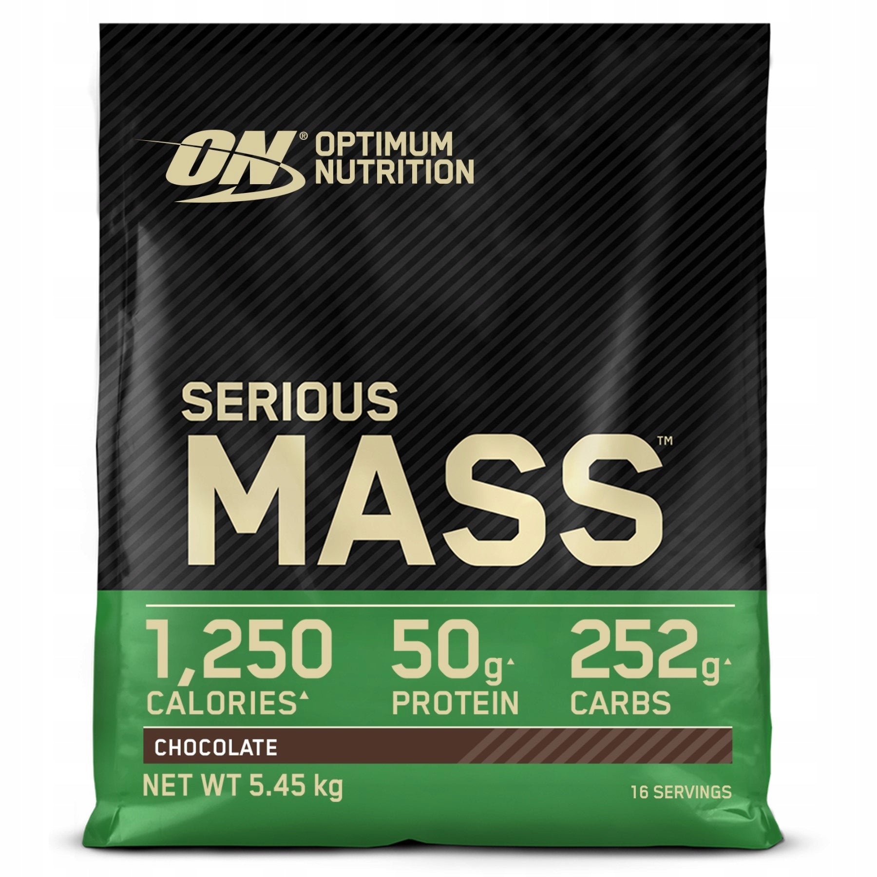 OPTIMUM NUTRITION SERIOUS MASS 5500G GAINER PROTEIN CARBOHYDRATES