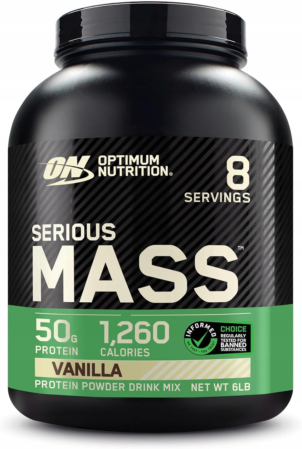 OPTIMUM NUTRITION Serious Mass, 2724 g, Vanilla