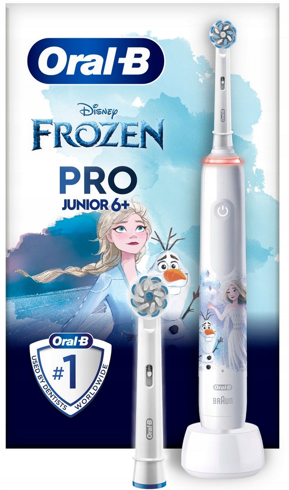 ORAL-B JUNIOR PRO FROZEN TOOTHBRUSH FOR CHILDREN 6+