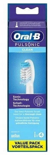 ORAL-B Pulsonic Braun ORIGINAL TIP SR32-4 CLEAN X 4 Manufacturer code 4210201299851