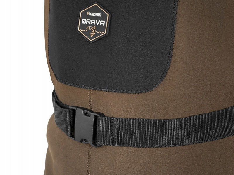 ORAVA DELPHIN NEOPRENE WADERS SIZE 46 Dominant material neoprene