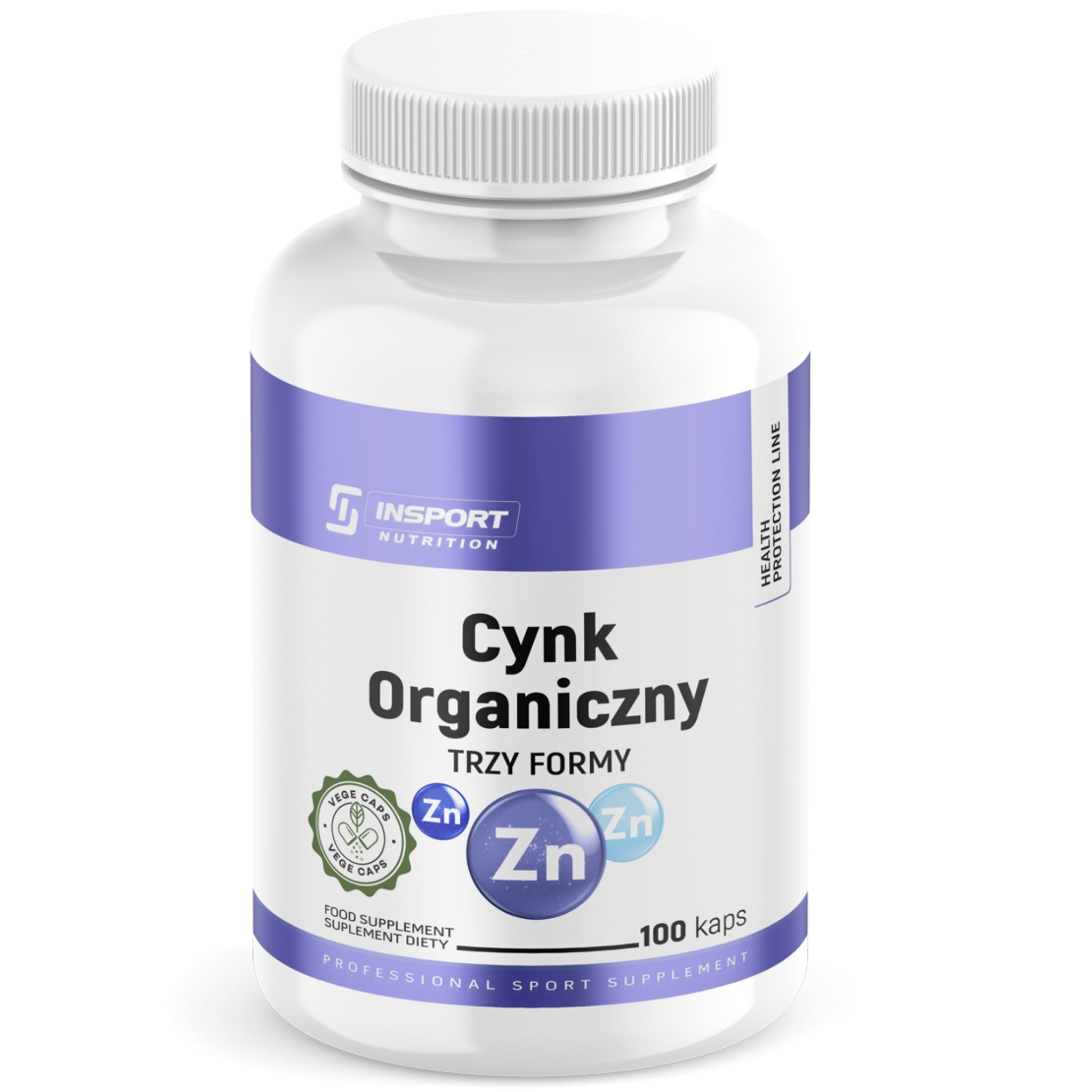 ORGANIC ZINC | GLUCONATE PICOLINATE CITRATE | INSPORT SHORT TERM
