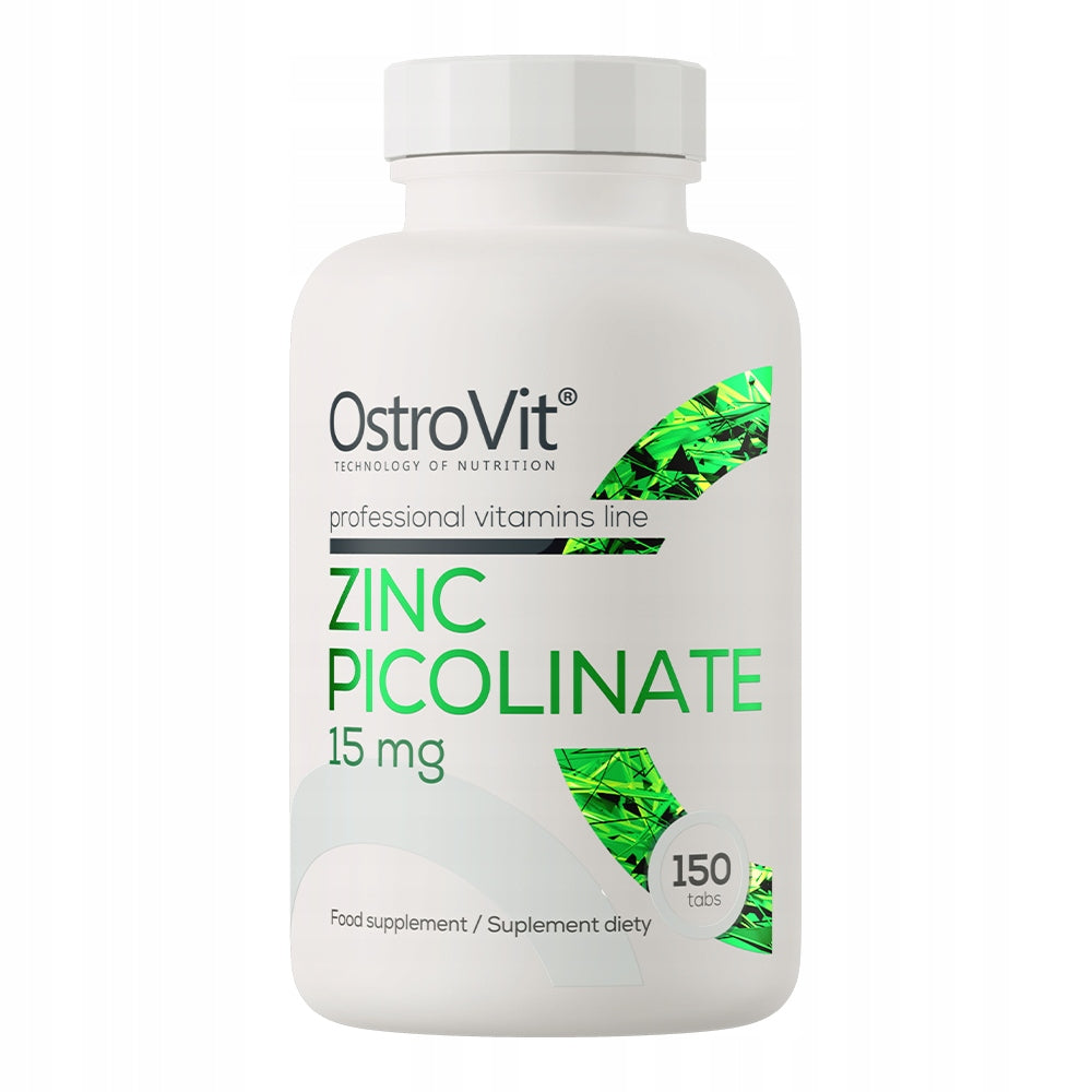 ORGANIC ZINC OstroVit Zinc Picolinate 150 tabs Zinc Picolinate 15 mg