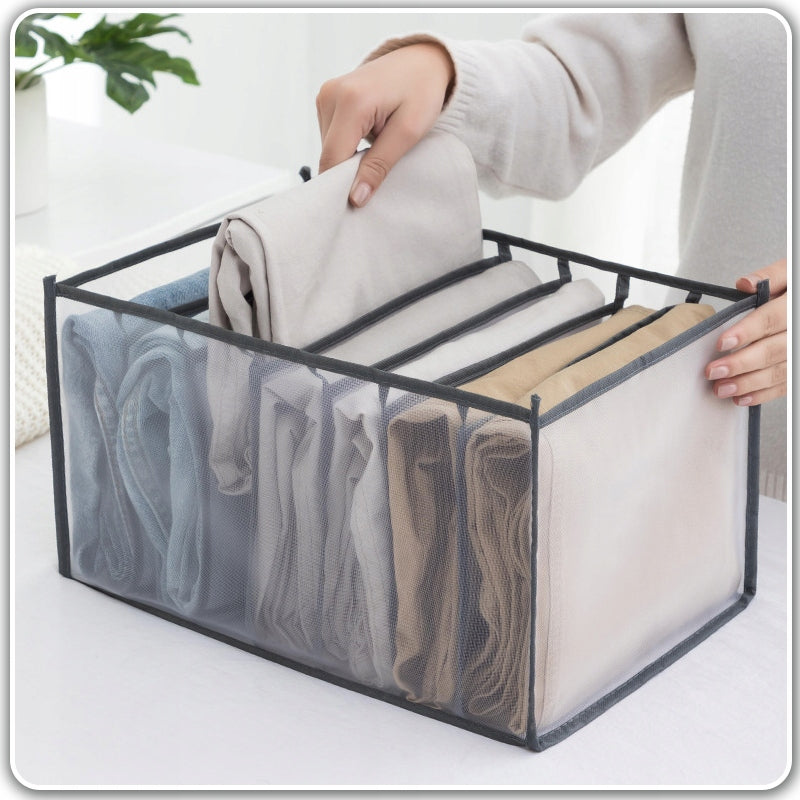 ORGANIZER CLOSET DRAWER CONTAINER FOR STORING T-SHIRT PANTS Kind drawer organizer