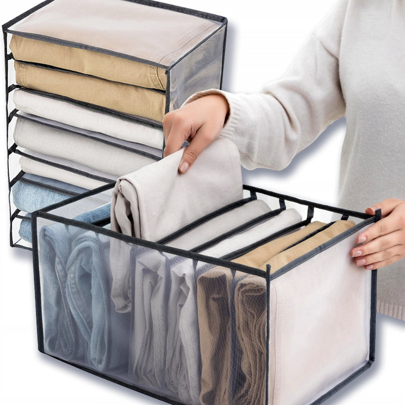 ORGANIZER CLOSET DRAWER CONTAINER FOR STORING T-SHIRT PANTS