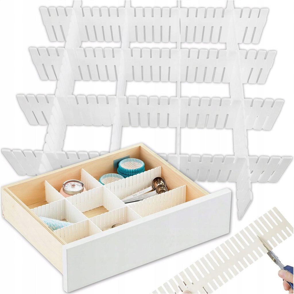 ORGANIZER COMPARTMENT SEPARATOR FOR CABINET DRAWER CABINET COMPARTMENT 4pcs