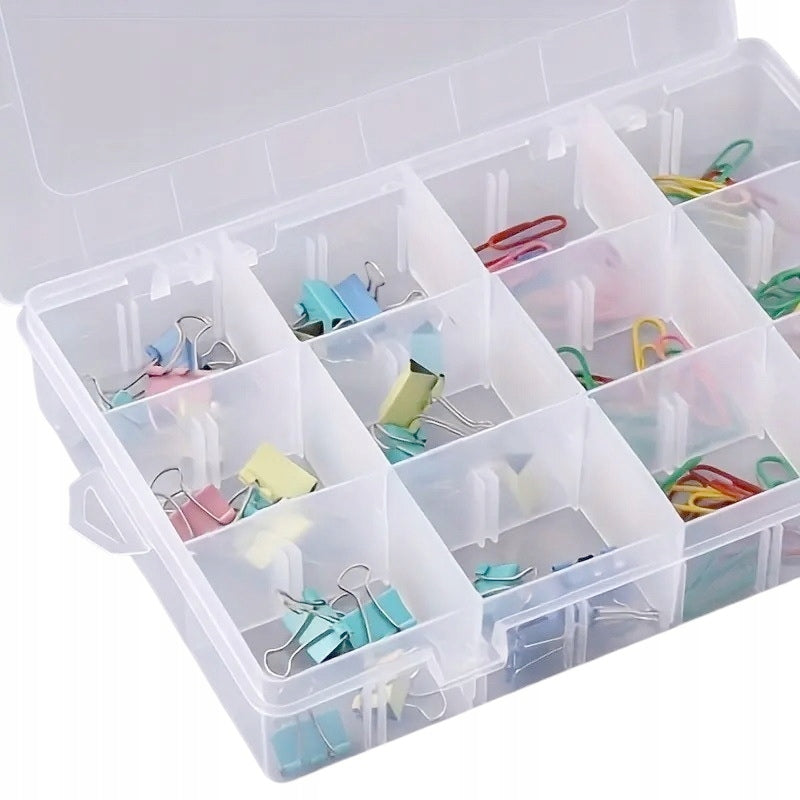 ORGANIZER CONTAINER BOX FISHING EARRINGS SCREWS BEADS SPNACZE DIY