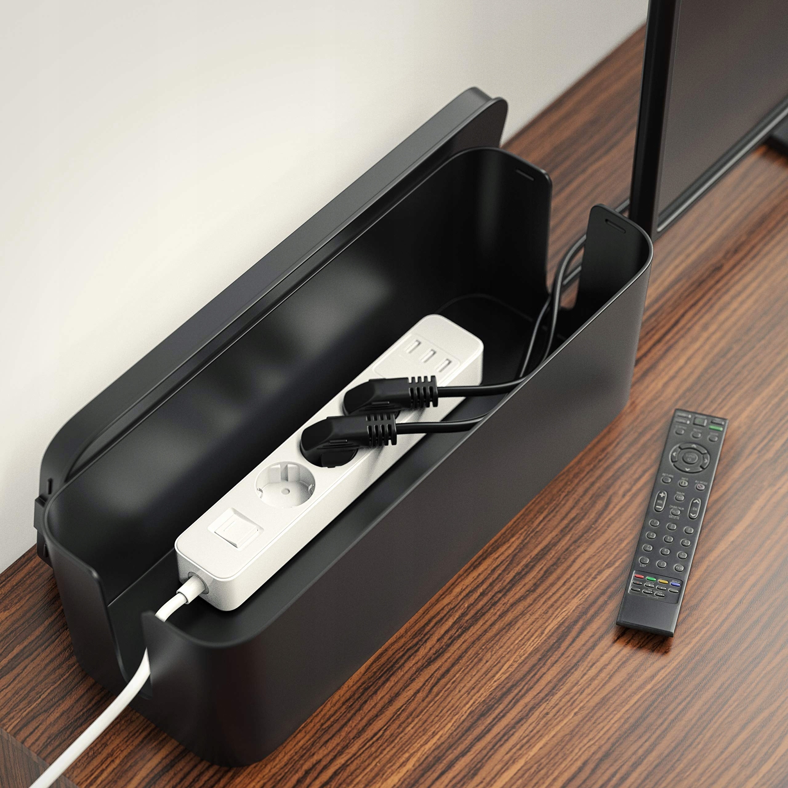 ORGANIZER CONTAINER BOX FOR CHARGERS BATTERIES HEADPHONES WIRES CABLES Certificates of conformity CE