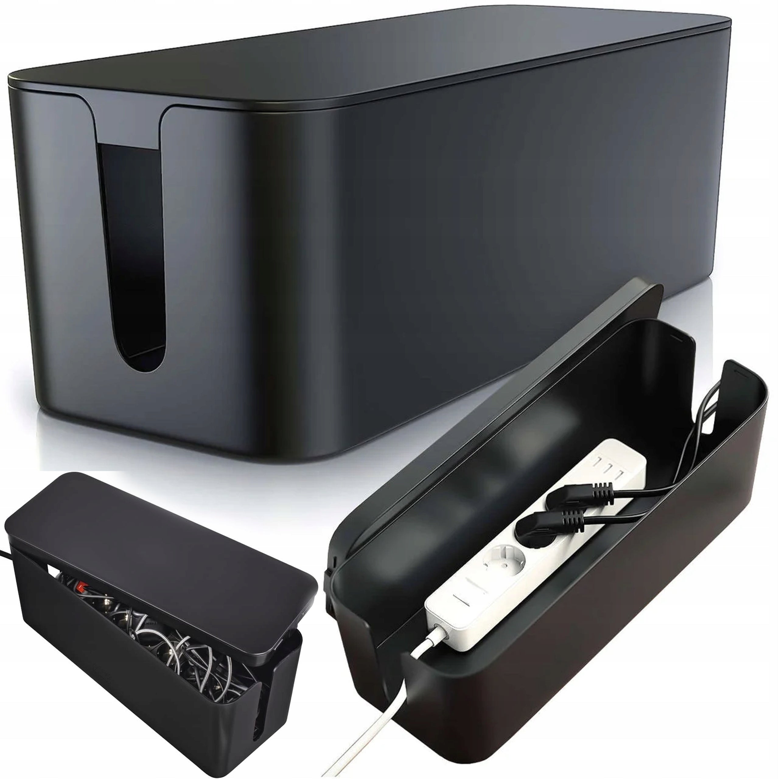 ORGANIZER CONTAINER LARGE 40 CM BOX FOR STRIP CABLES