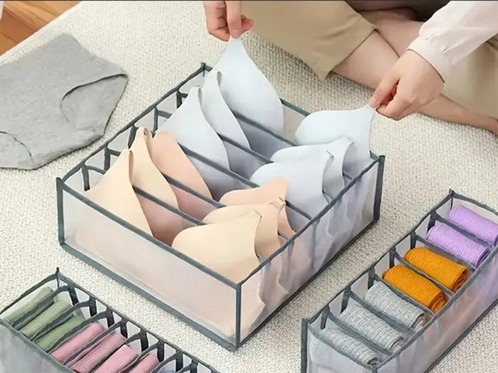 ORGANIZER FOR UNDERWEAR, BRA, BRA FOR WARDROBE DRAWER, 6 PARTS Manufacturer code 27167