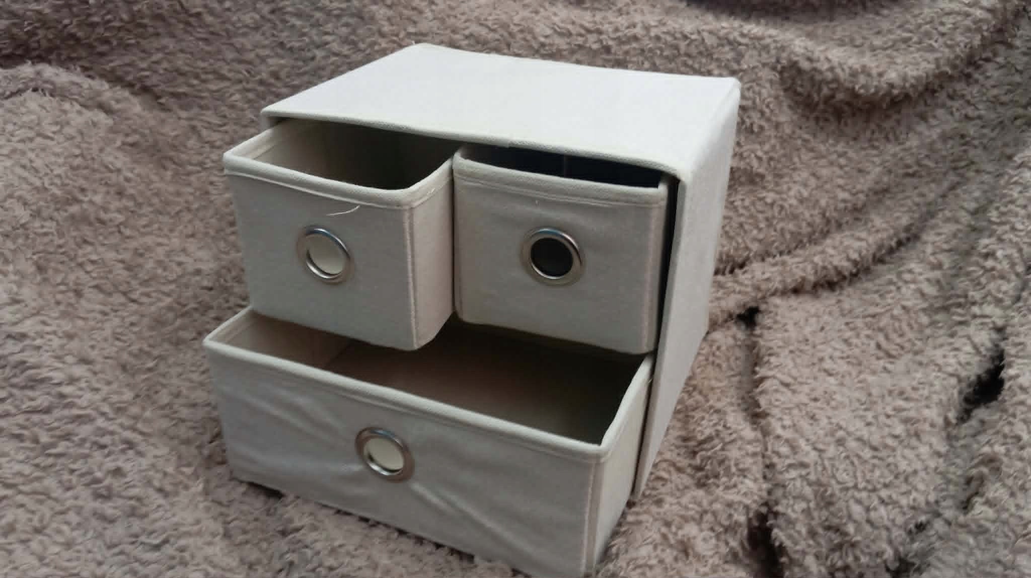 ORGANIZER Folding storage box, 3drawers, Manufacturer code np-203