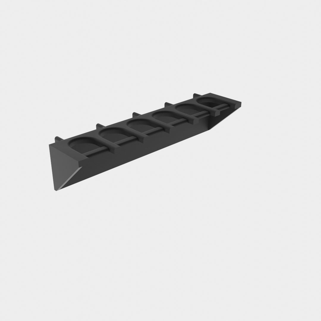 ORGANIZER HOLDER TONG STAND FOR IKEA SKADIS BOARD FOR GARAGE