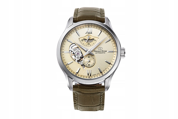 ORIENT STAR Contemporary Semi-Skeleton Layered RE-AV0B10G00B 41.00mm 10ATM Brand Orient