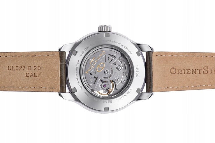 ORIENT STAR Contemporary Semi-Skeleton Layered RE-AV0B10G00B 41.00mm 10ATM Manufacturer code RE-AV0B10G00B
