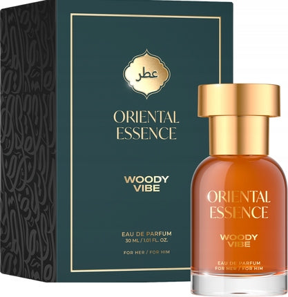 ORIENTAL ESSENCE WOODY VIBE EAU DE PARFUM EDP 30ml CINNAMON SAFFRON TOBACCO