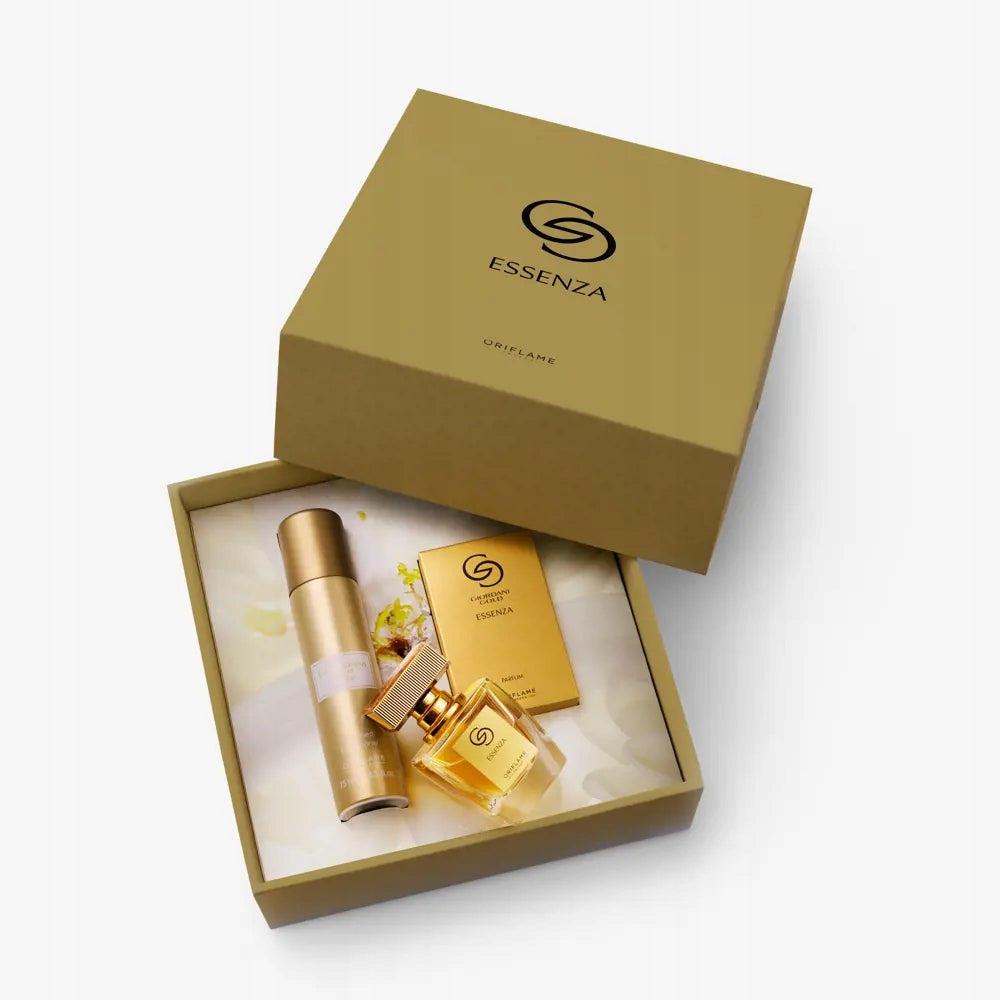 ORIFLAME Giordani Gold Essenza set in an ELEGANT BOX Packaging status original