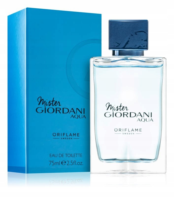 ORIFLAME MISTER GIORDANI AQUA EDT 75ML
