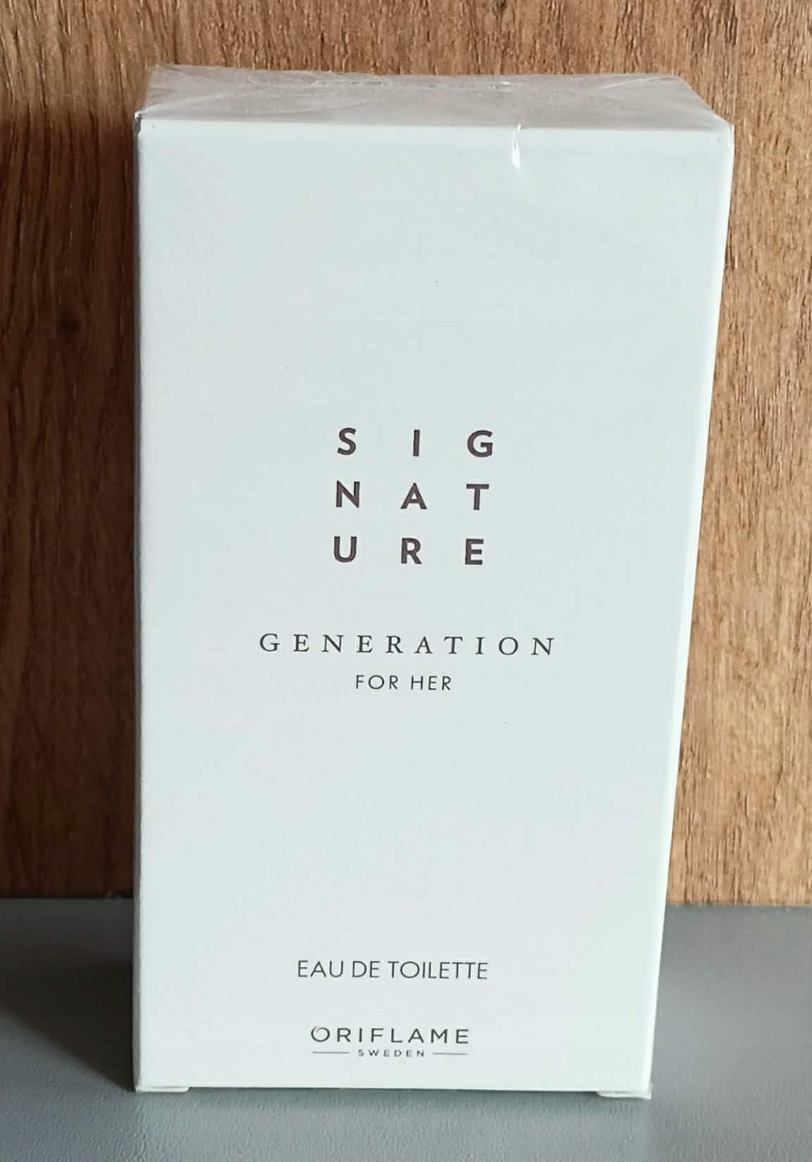 ORIFLAME SIGNATURE GENERATION Women's eau de toilette 50 ml Packaging status original