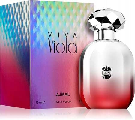 ORIGINAL Arabic Perfume Ajmal VIVA VIOLA 75ml+sample 2ml FREEBIE!!