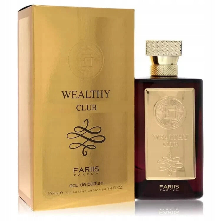 ORIGINAL Arabic Perfume Fariis WEALTHY CLUB 100ml EDP+FREEBIE!!